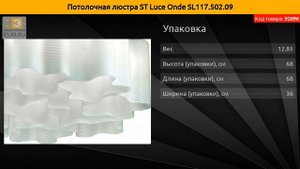 Потолочная люстра ST Luce Onde SL117.502.09