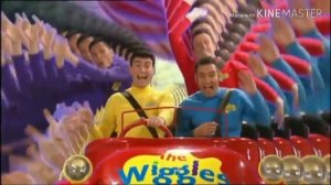 The Wiggles in the spiral while Harlem Shuffle by The Rolling Stones playing in the background