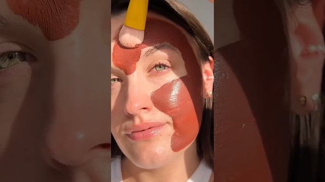 Satisfying Asarai Red Clay Mask / #shorts #skincare