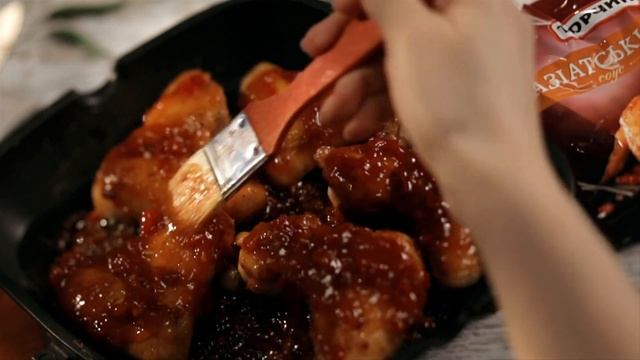 Рецепт: Куриные крылышки по-азиатски - ТОРЧИН®