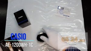 Casio AE-1200WH-1C Корпус из качественного пластика.