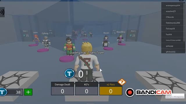 игра Roblox ИГРА Teen Titans BattleGround ОЧЕНЬ СИЛЬНЫЕ И КРУТЫЕ ГЕРОИ В ROBLOX c новым годом смотреть онлайн
