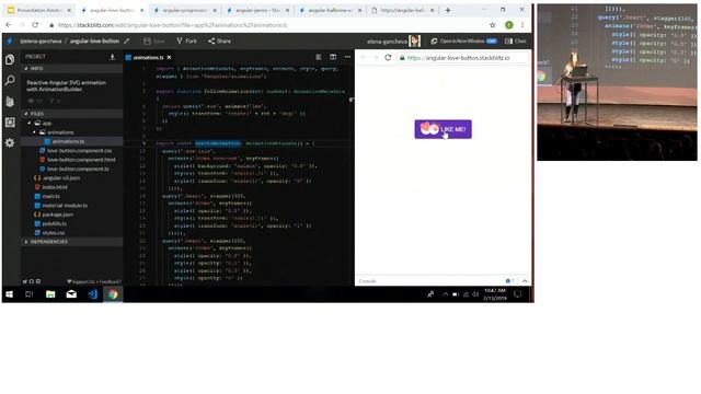 Elena Gancheva - Elegance of Movement With Reactive Angular Animations смотреть онлайн