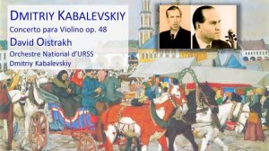 KABALEVSKI  Concerto para Violino DAVID OISTRAKH