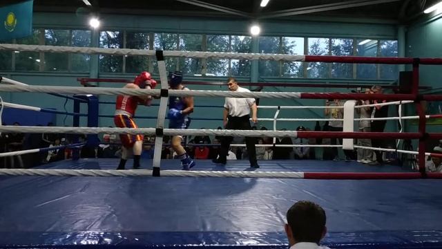 Супербой бокс Король Ринга Петропавловск Оспанов Касымхан и Жамалетдинов Наиль вес 81кг 30.08.2018г смотреть онлайн