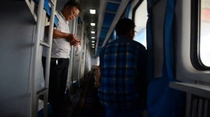 В китайском плацкартном вагоне