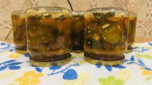 Консервация. Огурцы в томатном соусе на зиму
