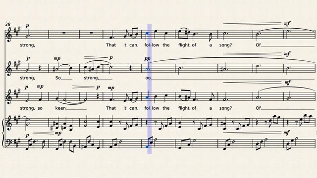 The Arrow and the Song - an English folk tune arranged for SSA choir and piano смотреть онлайн