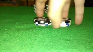 ТРЮКИ С ФИШКАМИ - Пчёлка (chip shuffle)