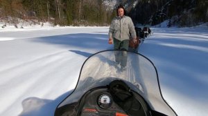 Путешествие на реку Оя/Пятница 13-е/По волчьим местам/Рыбалка на хариуса/Прошли порог на снегоходах