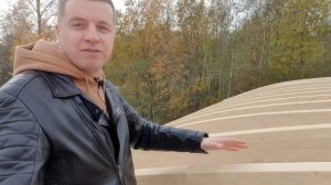 ? ПОЛУКРУГЛАЯ КРЫША ? Делаем скругленные и изогнутые деревянные конструкции из гнутоклеенного бруса