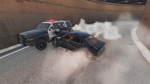 Авария БМВ из Бумера | BeamNG Drive