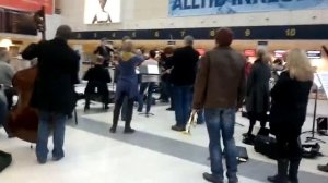 Live Norwegian Orchestra at Bergen Airport