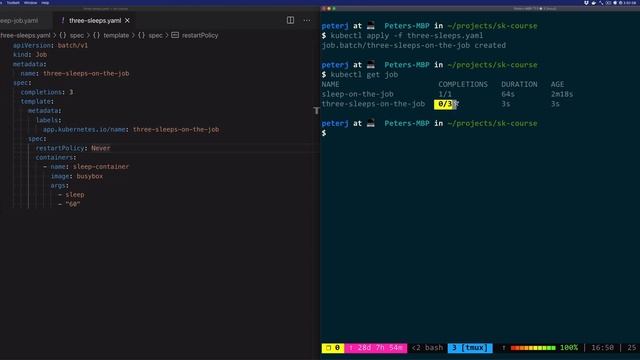 Kubernetes Jobs tutorial смотреть онлайн
