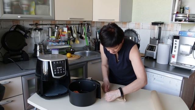 Аэрофритюрница GEMLUX /приготовление рыбы два варианта смотреть онлайн