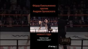 бои Федор Емельяненко и Юрий Бойко