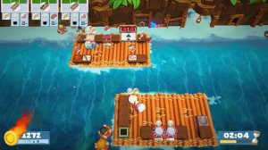 Overcooked 2 【World Record】Level 3-6  2 players   Score 3176