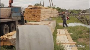 Дом своими руками из дерева / Строительство ЭКО дома в деревне