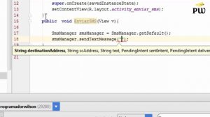 Enviando SMS - Android Studio - 244