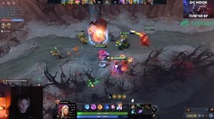 ИНБОССИК В ОЧЕНЬ СЛОЖНОЙ КАТКЕ НА БЕЙБИ ВОКЕРЕ! / INBOSSIK DOTA STREAM