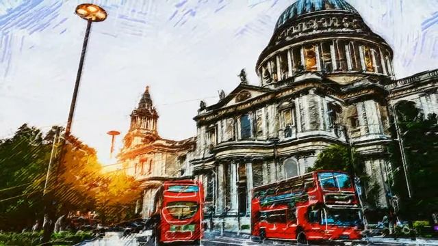 ЛОНДОН – альбом карандашных зарисовок о столице туманного Альбиона смотреть онлайн