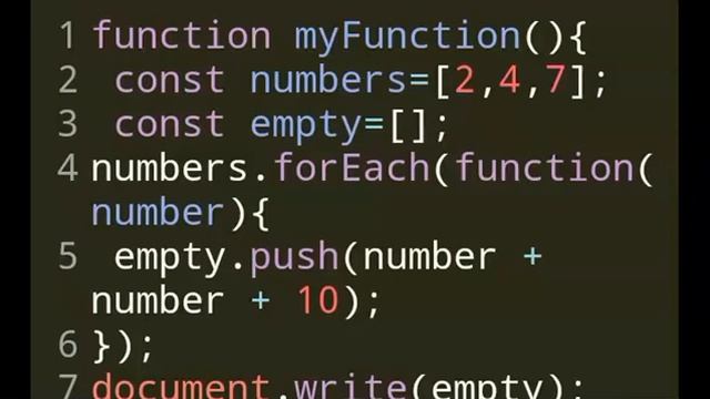 Array forEach() Method  JavaScript Array |  JavaScript  Array Methods 18 | JavaScript tutorial #44