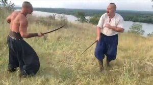 Sword Fighting Masters Demonstration Performance Ukrainian Cossacks Martial Arts ( 480 X 854 ).mp4