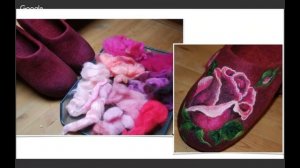 Мастер класс валяние тапочек. Ирина Угринович