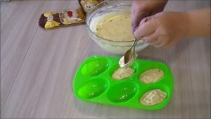 Кексы на сгущёнке