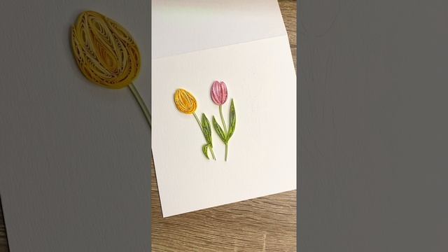 Quilling Tulips / Quilling Paper Art / Magic Flowers / Craft #wednesday #quilling