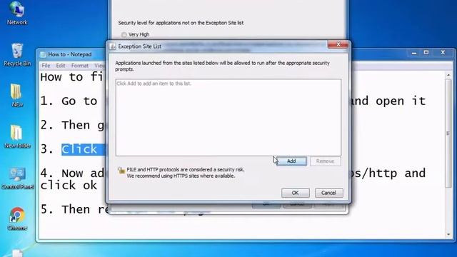 Series 8 283 How to fix Java JRE Application Blocked смотреть онлайн