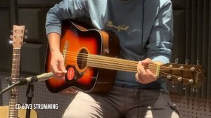 YAMAHA F310 vs FENDER CD-60V3 W/case Honest sound test (No effect! No talk)