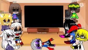 Undertale reacts to dusttale memes