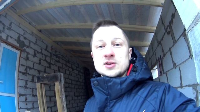 #6 СКОЛЬКО СТОИТ построить ГАРАЖ. Строительный СЕЗОН ЗАКОНЧЕН.