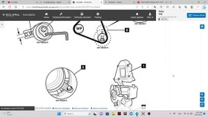Replace timing belt volvo v40 1.6 cross country D2 2020-2023