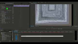 "Тоннель из воды" Отражение зеркальное эффект Adobe Premiere Pro CC. Урок