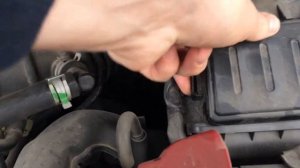 Замена воздушного фильтра на Ниссан Тиида. #Nissan#Tiida