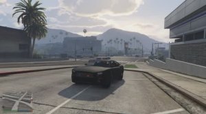 GTA Online - Bravado Buffalo FIB (Dodge Charger Police package)