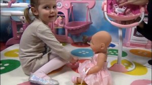 Катя играет пупсом Беби борн Baby born  | КФ Мисс Кэти и Мистер Макс Miss Katy Mister Max