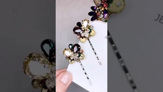 Серьги и заколки своими руками