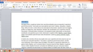 Aula 02 - Editor de Texto Microsoft Word 2007 e 2010 - Concurso Três Marias MG 2021 - Banca IBGP.