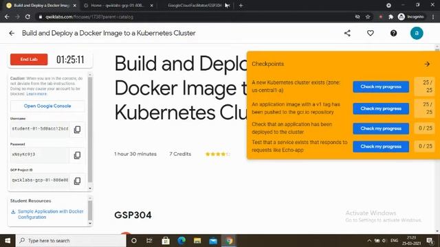 Build and Deploy a Docker Image to a Kubernetes Cluster [GCP034] смотреть онлайн