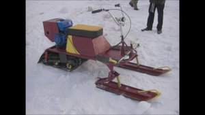 самодельные снегоходы из скутера