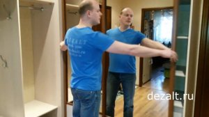 Угловой шкаф-купе в прихожую