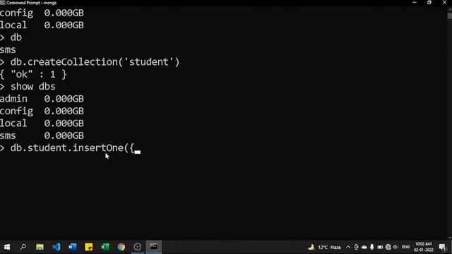 Create Database, Collections, and Documents in MongoDB| Queries in MongoDB 03