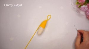 С ума Сойти ! Давно искала маленький банан . Миниатюрные овощи и фрукты крючком .