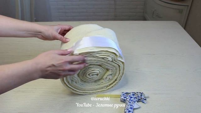 ТОРТ из полотенец или ЧТО подарить маме на 8 марта