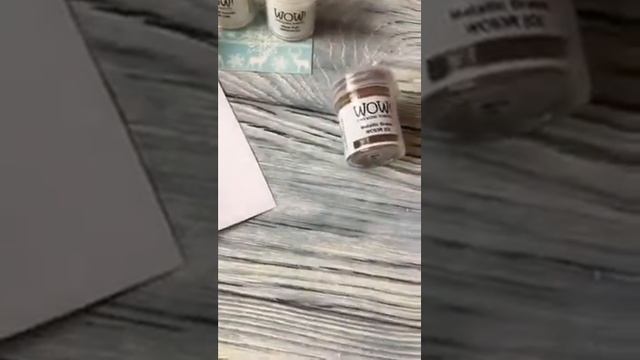 Пудры для эмбоссинга WOW! смотреть онлайн