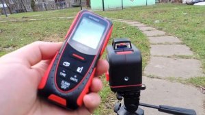 Телефон вместо приемника луча для лазерного нивелира