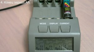 VS-1. OPUS BT-C700 Как заряжать аккумуляторы AA и AAA